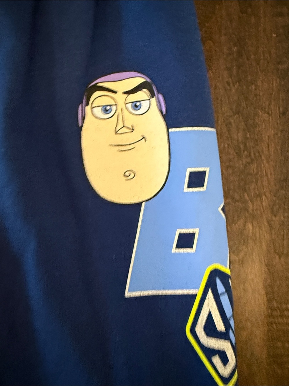 NWT Toy Story Buzz Blue Kids Sweatpants Set - Crewneck Top & Jogger Bottoms - Picture 6 of 9